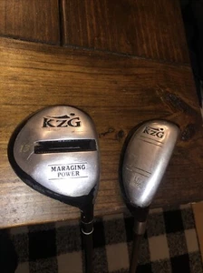 KZG 13 Degree 3 Wood & 22 Degree U Iron Hybrid • Graphite Stiff Flex • Good Grip - Picture 1 of 7