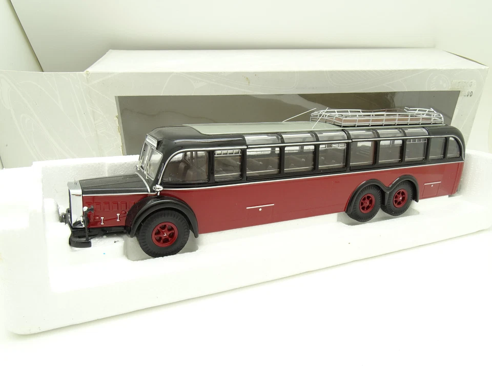 Premium Classixxs 1/43 - Coche Autobús Mercedes O10000 Rojo Foto 1 de 1