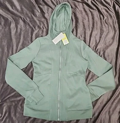 Chaqueta con Capucha All In Motion Mujer Cremallera Completa Núcleo Verde, Talla XS  Foto 1 de 2