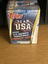 2020 Topps U.S. Olympic & Paralympic Team Hopefuls Factory Sealed Blaster Box