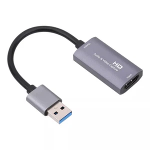 HDMI to USB 3.0 4K60Hz Video Capture Card Grabber For PC Game Live Streaming - Picture 1 of 4
