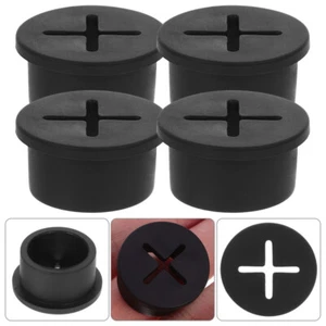 12 Pcs Staubstopfen Schreibtisch Kabeldurchführung Desktop-Drahtlochabdeckung - Afbeelding 1 van 12