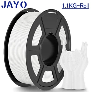 Filamento de impresora 3D JAYO PLA Classic 1,75 mm 600 mm/s 1,1 kg superficie blanca mate - Imagen 1 de 8