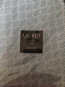 RALPH LAUREN BASKET WEAVE TURQUOISE 60" X 102" Tablecloth WIPE CLEAN OBLONG bnip - Picture 1 of 9