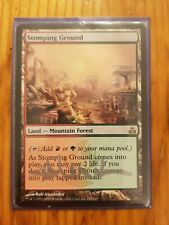 1x MTG Magic The Gathering TCG Stomping Ground Signed Alexander Land Guildpact