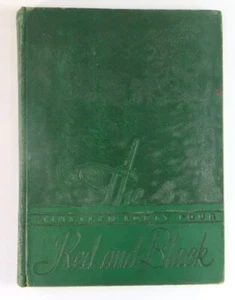 1944 FOSTORIA HIGH SCHOOL JAHRBUCH FOSTORIA OHIO ROT UND SCHWARZ KLASSEN 7-12 - Bild 1 von 5