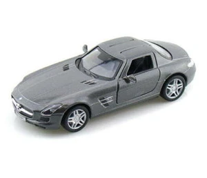 Mercedes-Benz SLS AMG Kinsmart diecast escala 1:36 gris envío gratuito - Imagen 1 de 4