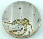 Antique Mercer 6 Jewels Pocket Watch Movement - Good Balance - Parts Repair