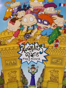 RUGRATS IN PARIS Original THEATER-USED Movie Poster 27x40 One Sheet DS - C7 - Picture 1 of 10