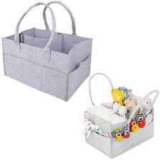 Large Baby Caddy Portable Changing Kids Nappy Bag Wipes Diaper Storage Organiser