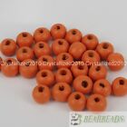 100pcs Round Wood Ball Spacer Loose Beads 4mm 6mm 8mm 10mm 12mm 14mm 16mm Pick