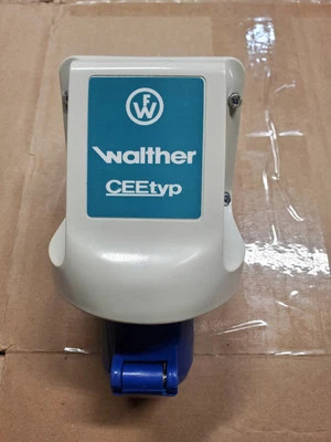 Walther Electric 111306  Receptacle 16/20A 3 Wire 230/250 AC CEETYPE IP44 - Image 1 of 4