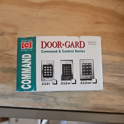 Teclado digital de montaje empotrado IEI Lineal Door-Gard 212i nuevo de Lote Antiguo #76 Foto 1 de 3