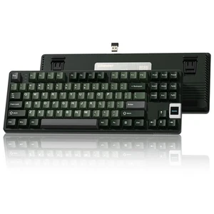 QK87 75% Keyboard with Multimedia Screen, QMK/VIA Wireless Gaming Keyboard, C... - Picture 1 of 7