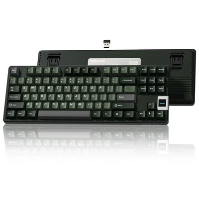 QK87 75% Keyboard with Multimedia Screen, QMK/VIA Wireless Gaming Keyboard, C... - Image 1 of 4