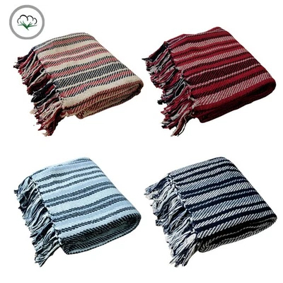 Alfombra de punto 100 % algodón Stella 125 x 150 cm Foto 1 de 2