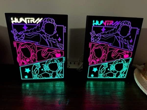 HUNTR/X (K‑Pop Demon Hunters) - LED Light Up Sign - USB Powered - Picture 1 of 5
