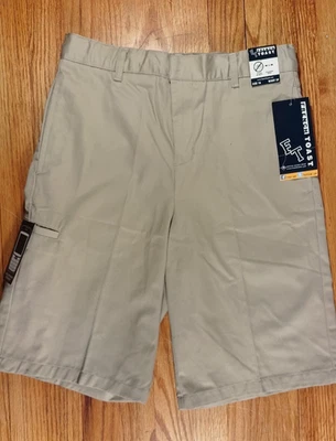 PANTALÓN CORTO NIÑO TOSTADO FRANCÉS TALLA 16 NUEVO CON ETIQUETAS COLOR CAQUI PLISADO   Foto 1 de 4