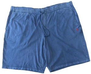 Pantalones Cortos POLO Ralph Lauren Para Hombre Grandes 4X Clásicos Azul Terry Francés Sudadera Salón NUEVO - Imagen 1 de 11