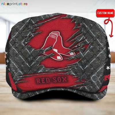 Boston Team Red Sox Jeff Cap MLB Jeff Cap MLB  Driving Cap, MLB Golf Cap - Image 1 of 4