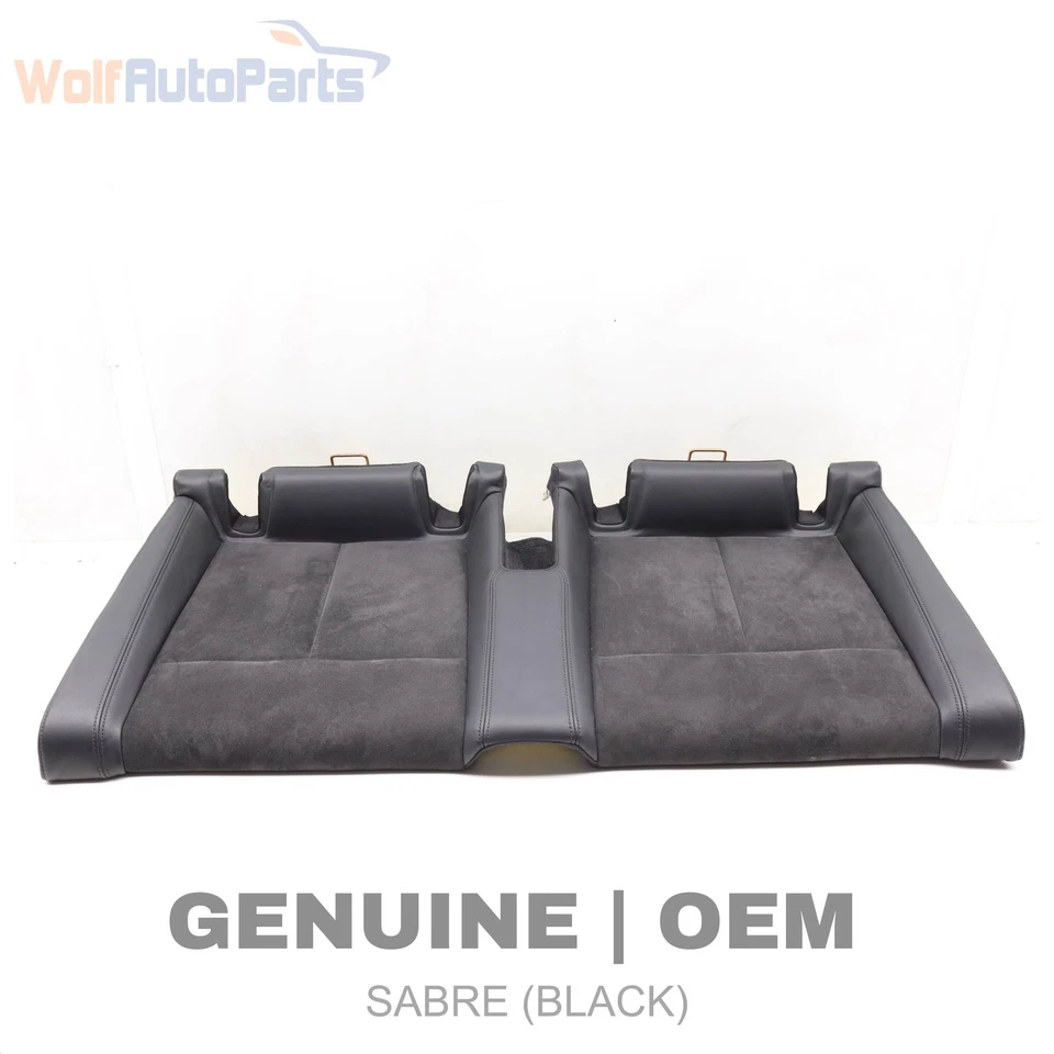 16-23 AUDI TT QUATTRO - REAR Lower SEAT Bottom Bench Cushion (Alcantara/Leather) - Image 1 of 4