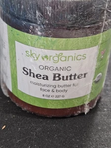 Manteca de karité Sky Organics - rostro y cuerpo 8 OZ  - Imagen 1 de 2
