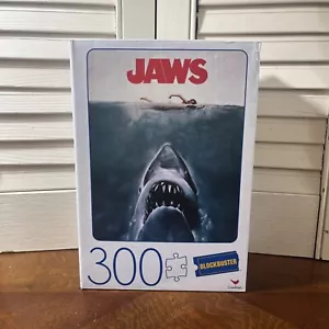 Póster de la película Tiburón 300 piezas rompecabezas Blockbuster por Cardinal NUEVO - Imagen 1 de 2