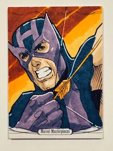 Boceto de obras maestras de Marvel 2016 ojo de halcón de Redg Vicente impresionante 😍 😍 1/1 - Imagen 1 de 2