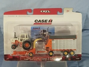 NEW ERTL 1/64 Scale Case 1370 Tractor With Chopper & Silage / Forage Wagon - Picture 1 of 4