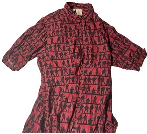 Men’s Medium Elvis Presley By Reyn Spooner Hawaiian Button Down SHIRT read below - Picture 1 of 9