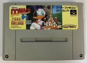 Super Famicom Disney's Donald in Maui Mallard Disney Cartridge Only 7286 SP - Picture 1 of 2