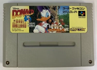 Super Famicom Disney's Donald in Maui Mallard Disney Cartridge Only 7286 SP - Image 1 of 2