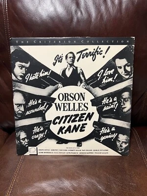 Citizen Kane 1941 Criterion Collection Laserdisc 1991 Special Ed Orson Wells RKO - Image 1 of 4