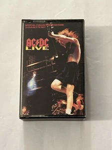 AC/DC - Live - Double Cassette Tape WX493CX - Special Collectors Edition  - Picture 1 of 10