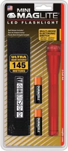Mini Linterna Mag-Lite 2AA Celda LED Roja Duradera Gestión de Energía Enfoque LED - Imagen 1 de 1
