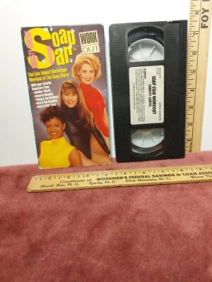 Christy Curtis The Soap Star Workout VHS 1993 Aerobic Fitness Actress In Leotard - Image 1 of 4