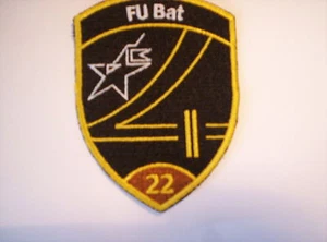 Schweizer Armee  FU Bat 22 in braun  ca 9 x7 cm - Picture 1 of 1
