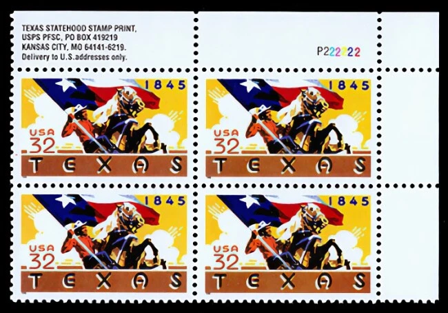United States Scott 2968 UR Plate Block of 4 (1995) Mint NH VF W - Image 1 of 1
