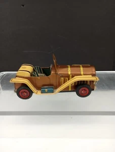 Vtg 1960’s MASUYA Friction Mercedes Tin Litho "Old Timer" MS-102 No Xtra Wheel - Picture 1 of 16