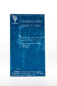 Personal Organiser - Weekly Undated Refill Pack (PR2016) - Picture 1 of 2