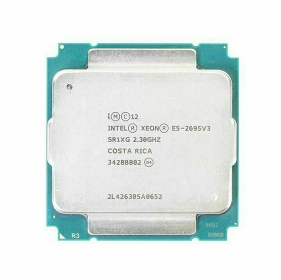 Intel Xeon E5-2695V3 CPU 14-Core 28-T 35M 2.3GHz SR1XG 120W LGA2011-3 Processor - Image 1 of 1