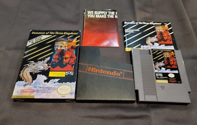 Romance of the Three Kingdoms for NES Nintendo Complete Box CIB Great Shape - Image 1 of 4