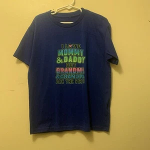 kids graphic Funny Grandchild Shirt Rare Find Youth Size Small - Picture 1 of 2
