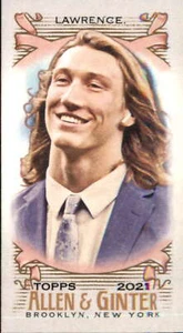 2021 Allen and Ginter Mini A and G #279 Trevor Lawrence Baseball Card Jaguars RC - Picture 1 of 2