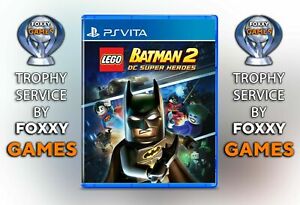 LEGO Batman 2: DC Super Heroes PS VITA Trophy Trophies Platinum Service