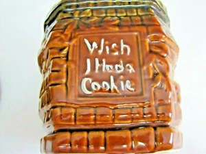 McCoy Wish I Had A Cookie, Wishing Well Cookie Jar - Picture 1 of 7