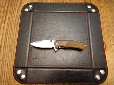 Cuchillo Plegable Schrade Tío Henry 2.5" Hoja de Acero Inoxidable Mango de Madera 6.25 OA Foto 1 de 4