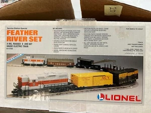 Lionel 6-11733#1 FEATHER RIVER SET~W.P.(6-18820)~2 MOTORS-6-CAR FREIGHT SET LK/N - Picture 1 of 3