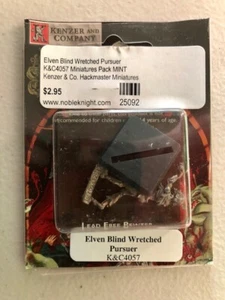 Hackmaster Miniatures elfi ciechi miserabili Pursuer Kenzer & Co 4057 - Nuovo - Foto 1 di 1