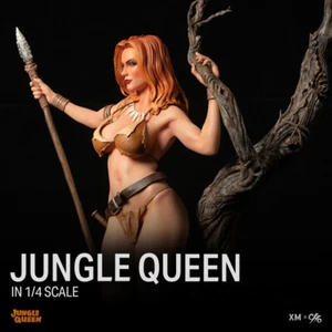 XM STUDIOS Jungle Queen 1:4 Quarter Scale Figure Statue by Frank Cho NEW SEALED - Picture 1 of 12